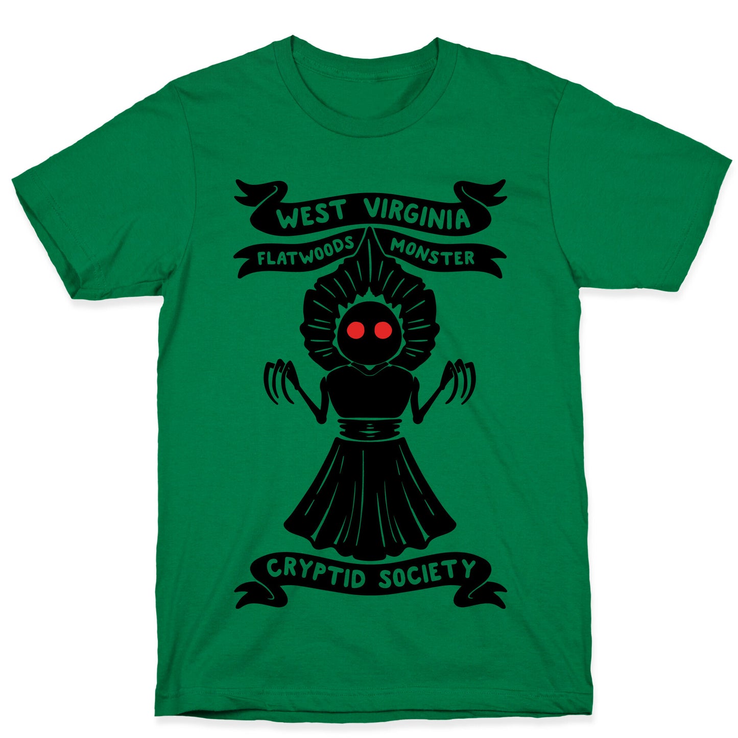 West Virginia Flatwoods Monster Cryptid Socitey T-Shirt