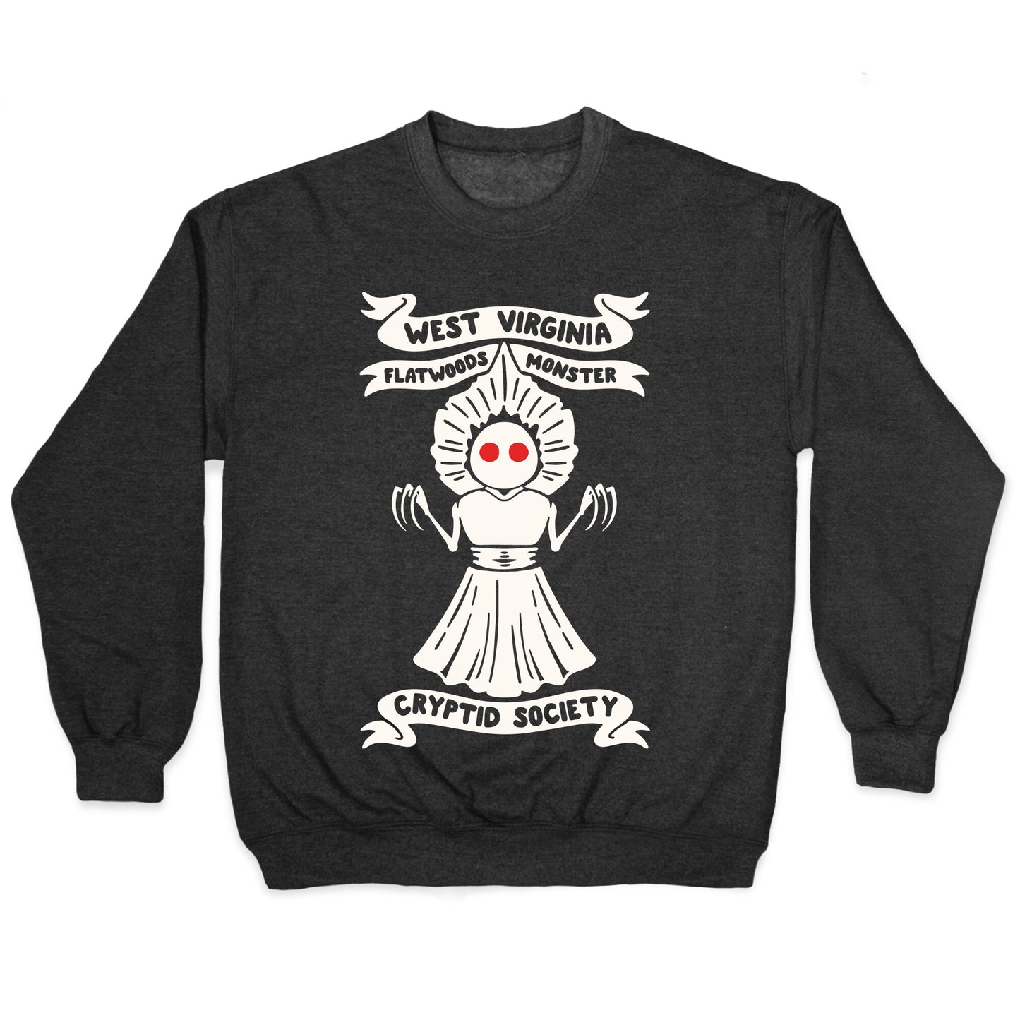 West Virginia Flatwoods Monster Cryptid Society Crewneck Sweatshirt