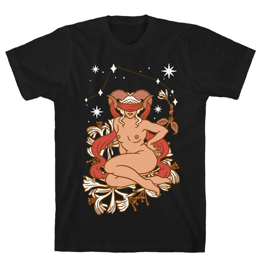 Zodiac Pinup Aries T-Shirt