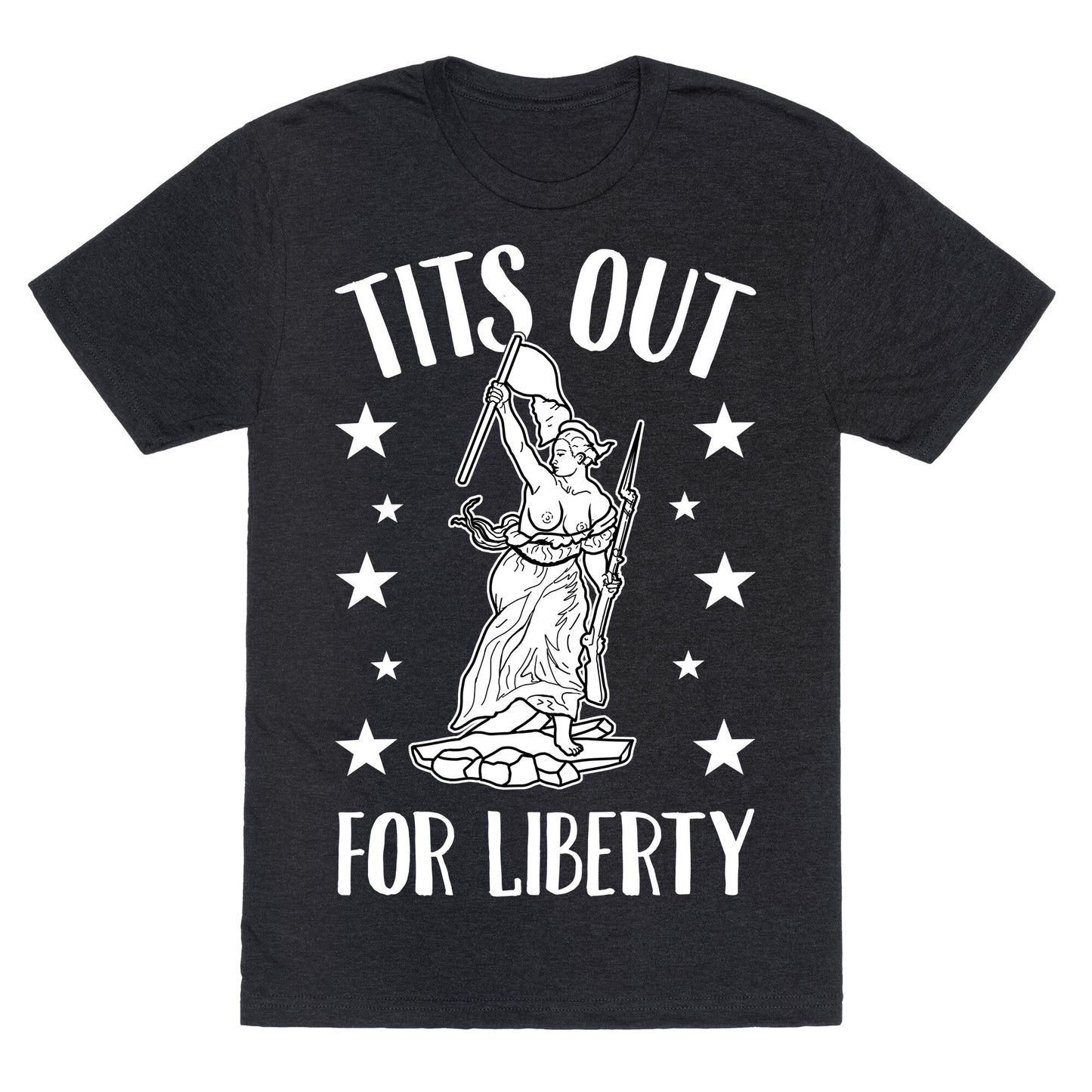 Tits Out For Liberty Unisex Triblend Tee