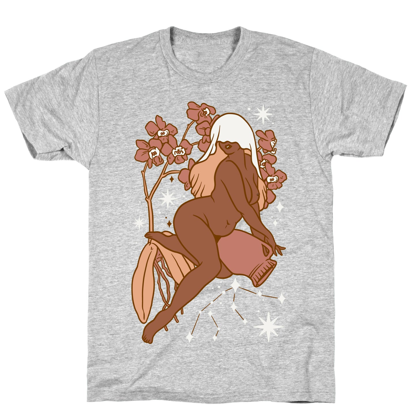 Zodiac Pinup Aquarius T-Shirt