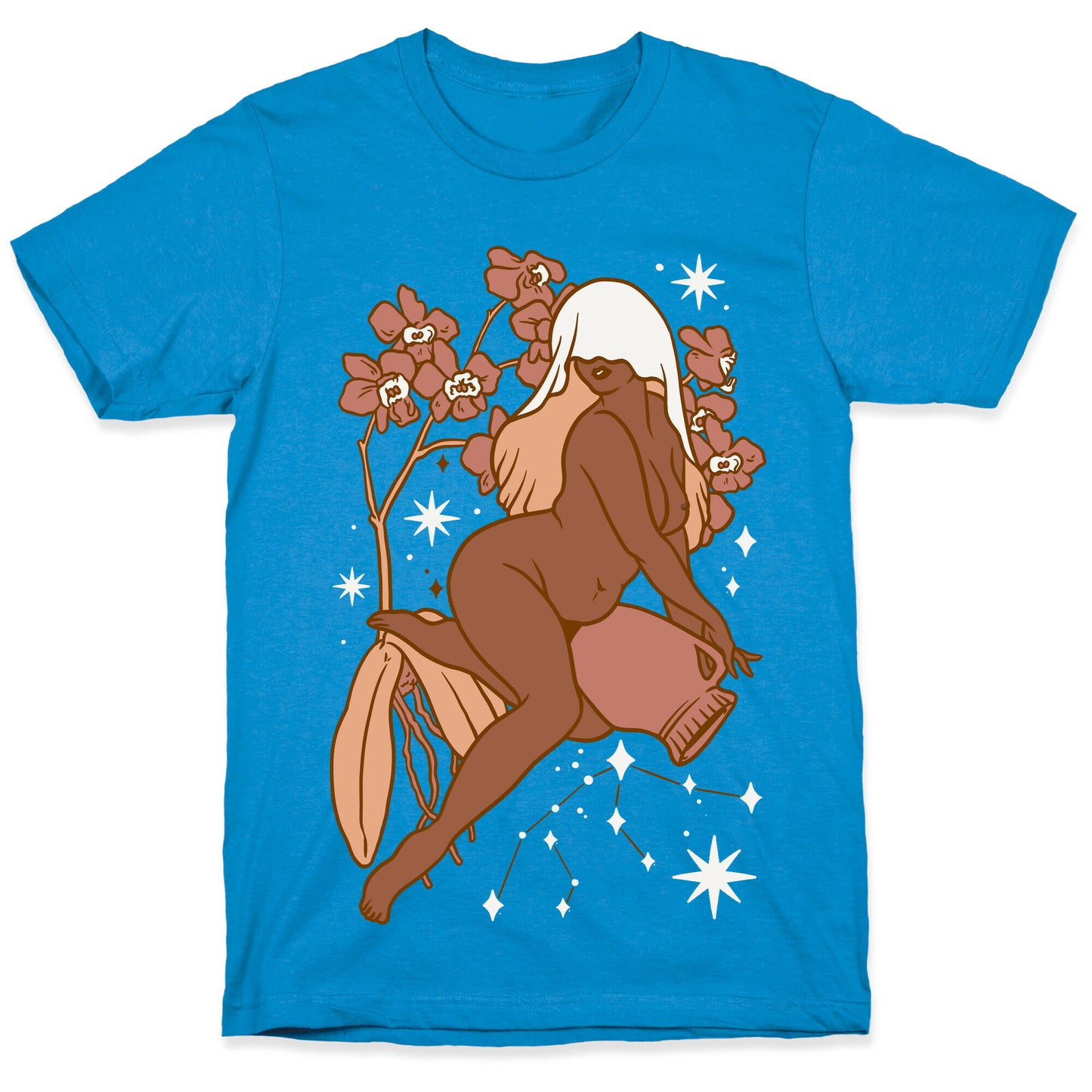 Zodiac Pinup Aquarius T-Shirt