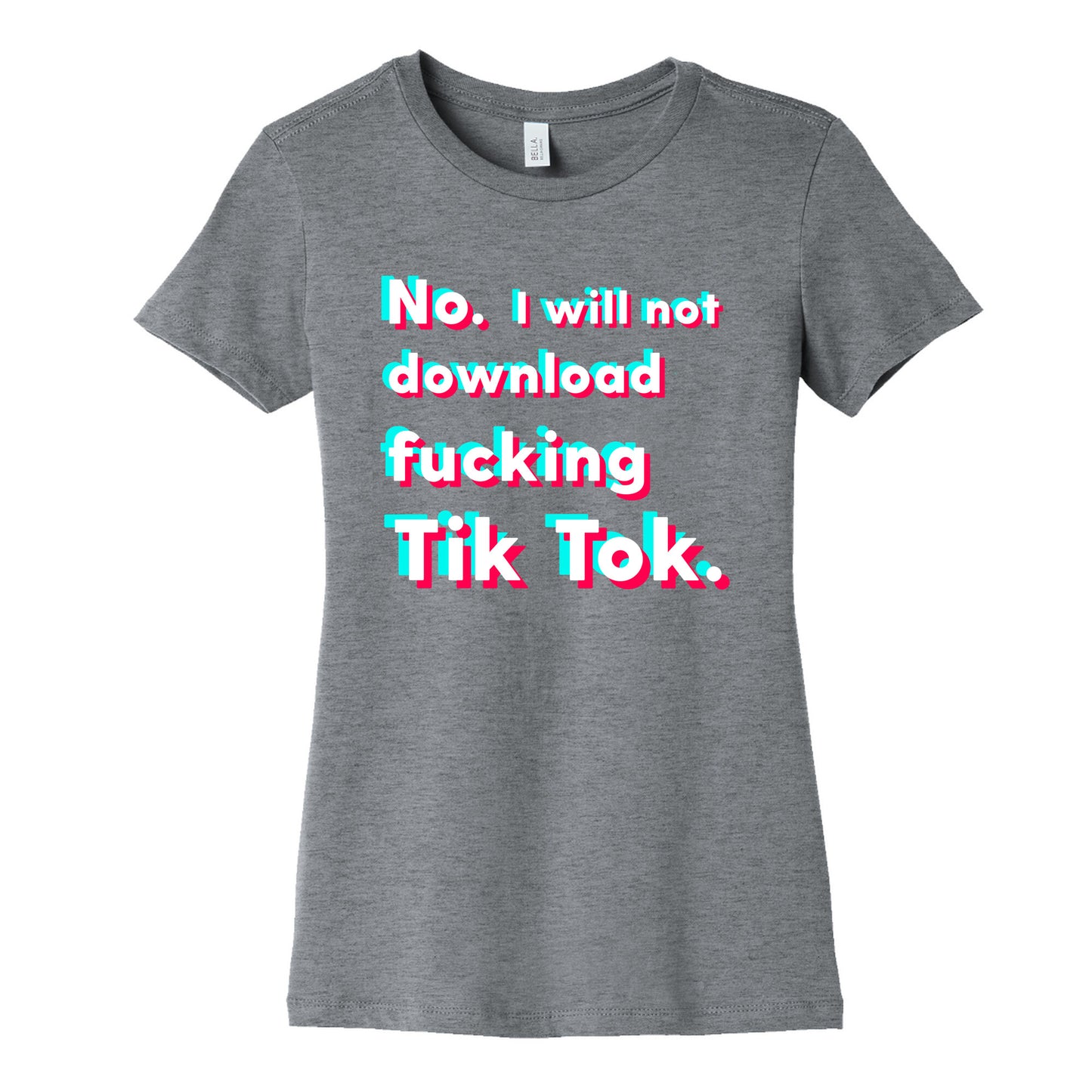 Anti-Tik Tok Parody Women's Cotton Tee