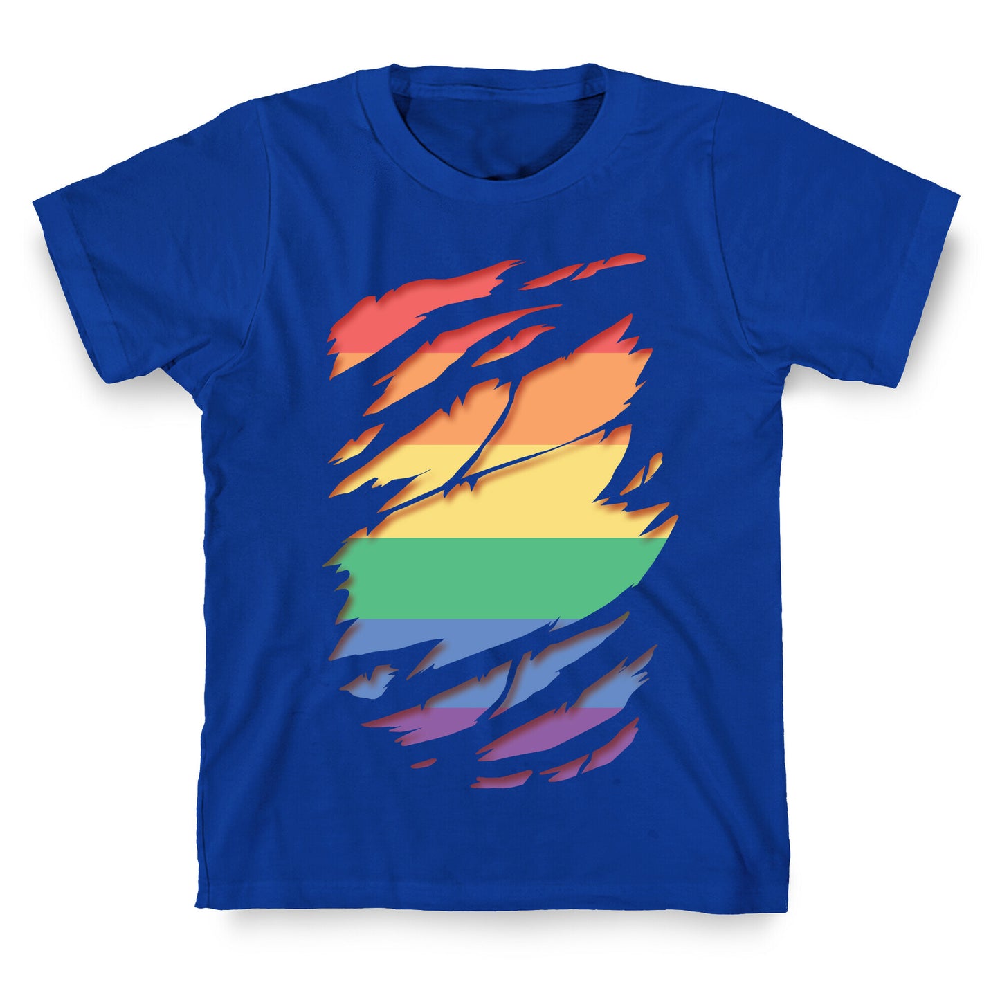 Ripped Shirt: Gay Pride T-Shirt