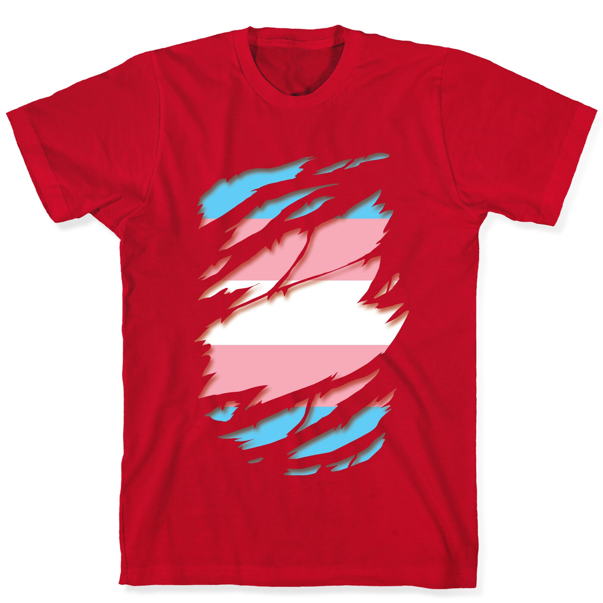 Ripped Shirt: Trans Pride T-Shirt