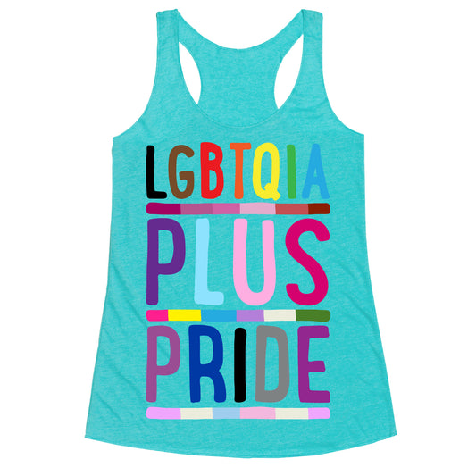 LGBTQIA Plus Pride Racerback Tank