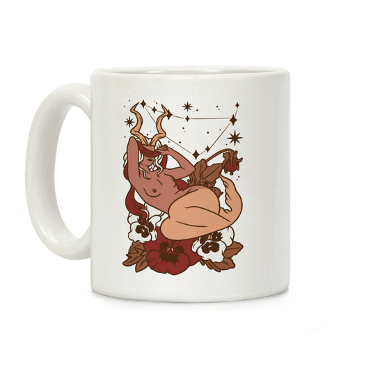 Zodiac Pinup Capricorn Coffee Mug