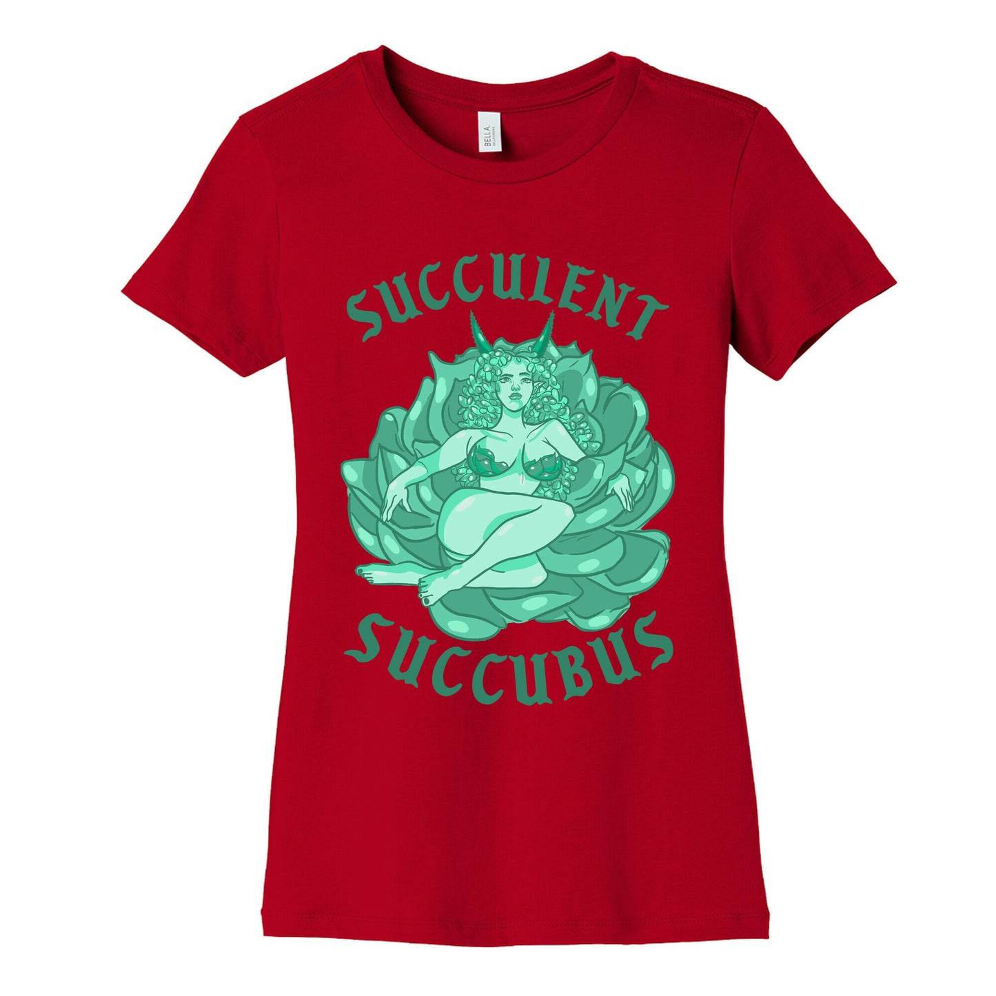 Succulent Succubus Women's Cotton Tee