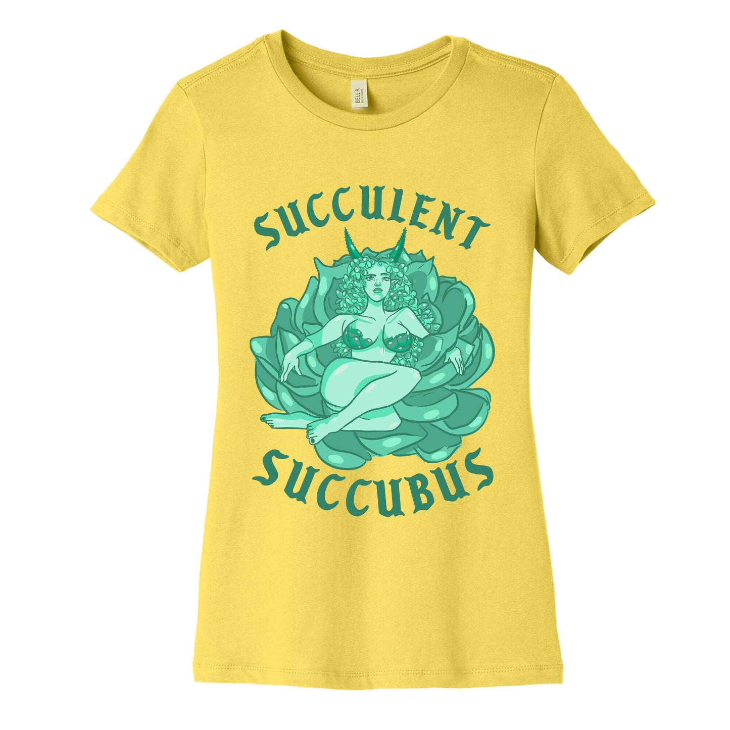 Succulent Succubus Women's Cotton Tee