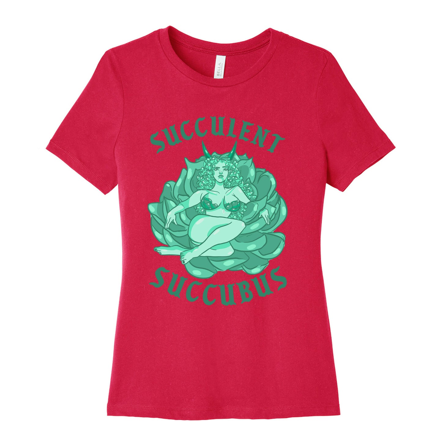 Succulent Succubus Women's Cotton Tee