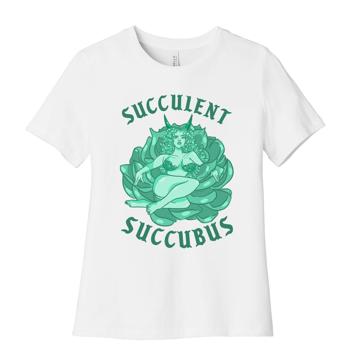 Succulent Succubus Women's Cotton Tee