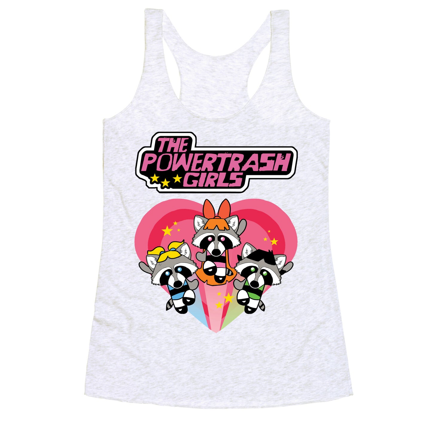 The Powertrash Girls Racerback Tank