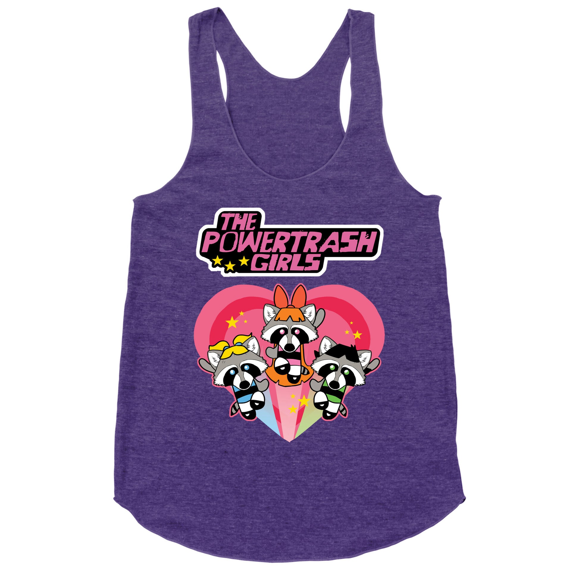 The Powertrash Girls Racerback Tank