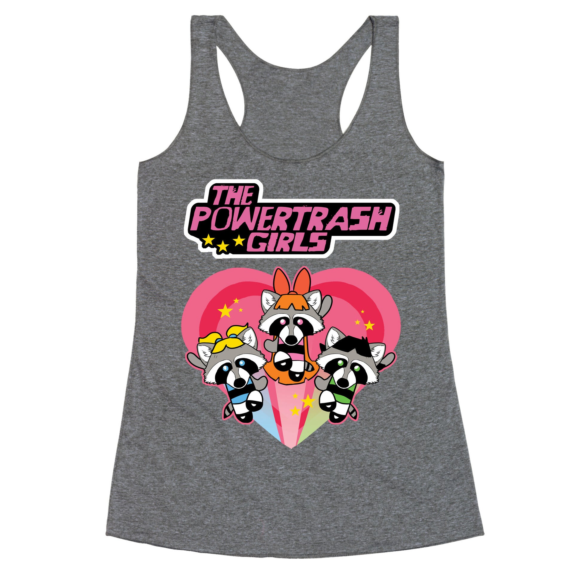 The Powertrash Girls Racerback Tank