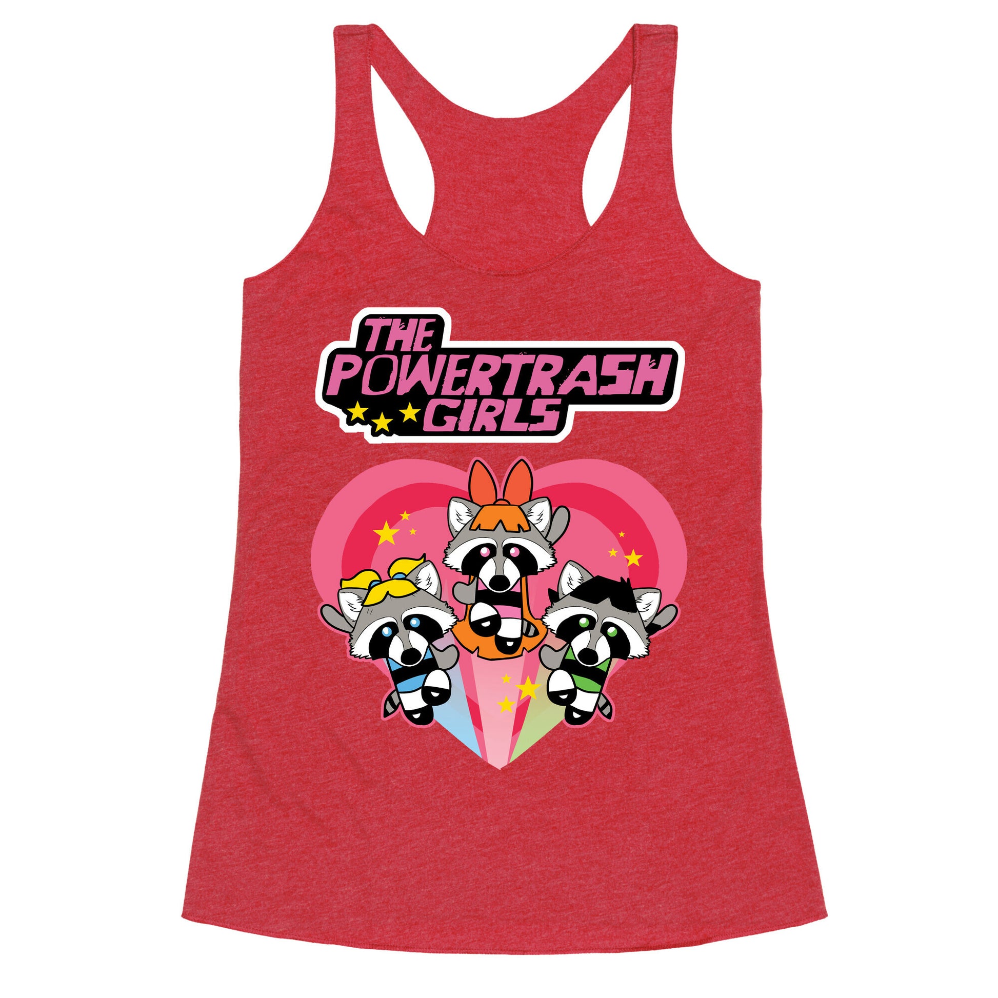 The Powertrash Girls Racerback Tank