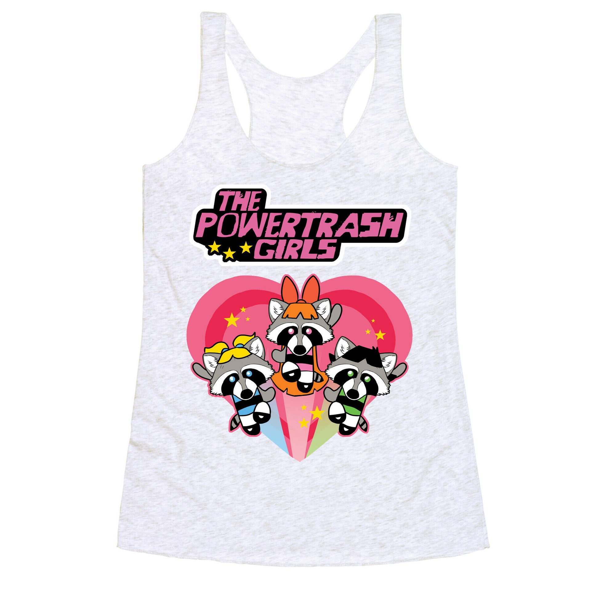 The Powertrash Girls Racerback Tank