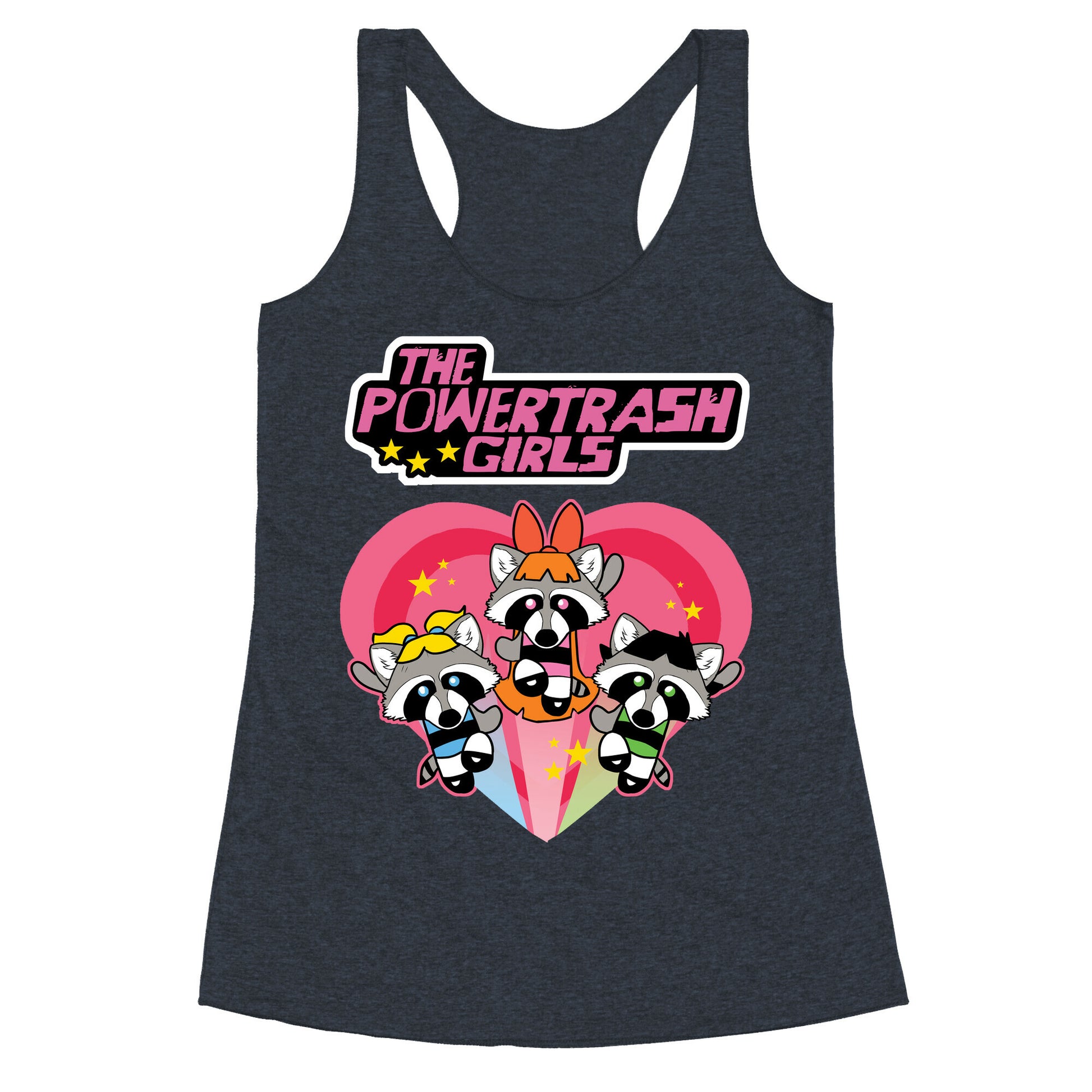 The Powertrash Girls Racerback Tank