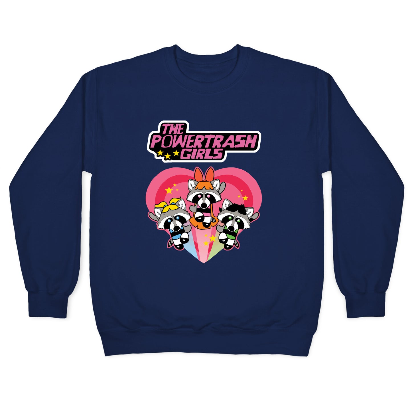The Powertrash Girls Crewneck Sweatshirt