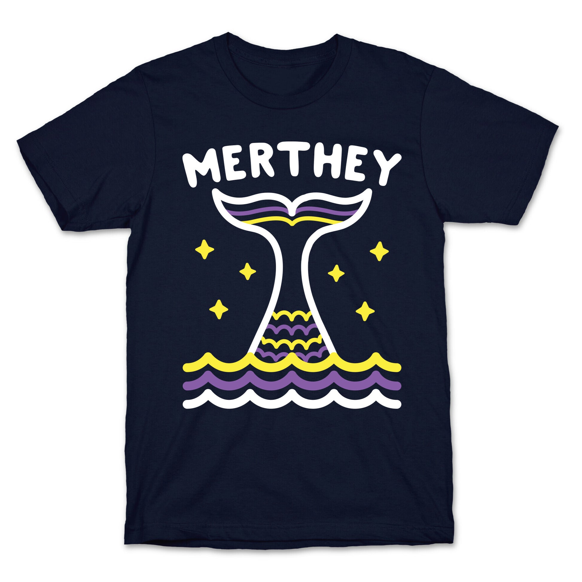 Merthey (Non-Binary Mermaid) T-Shirt