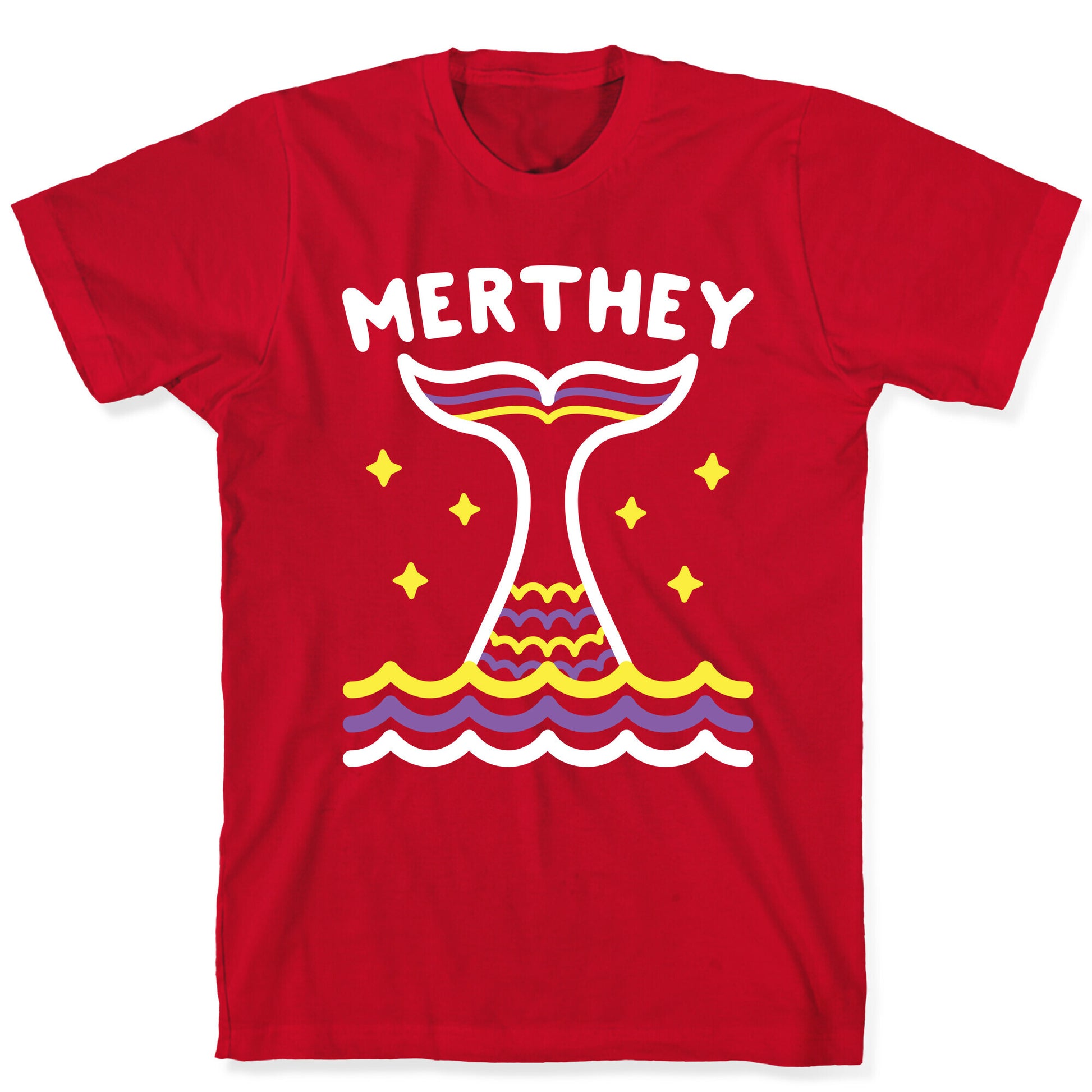 Merthey (Non-Binary Mermaid) T-Shirt