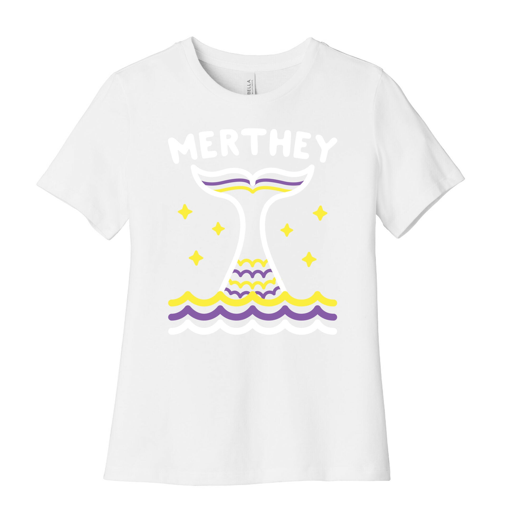 Merthey (Non-Binary Mermaid) Women's Cotton Tee