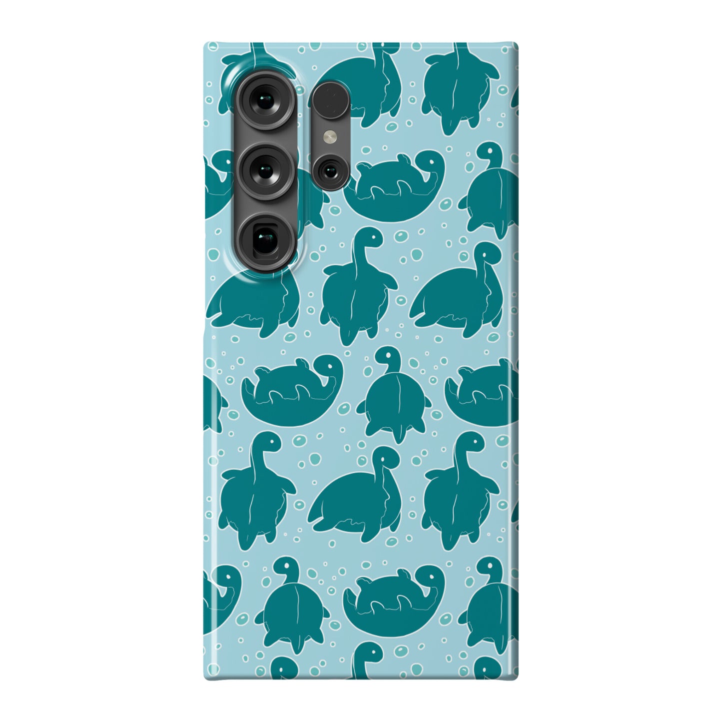 Cute Nessie Pattern Phone Case