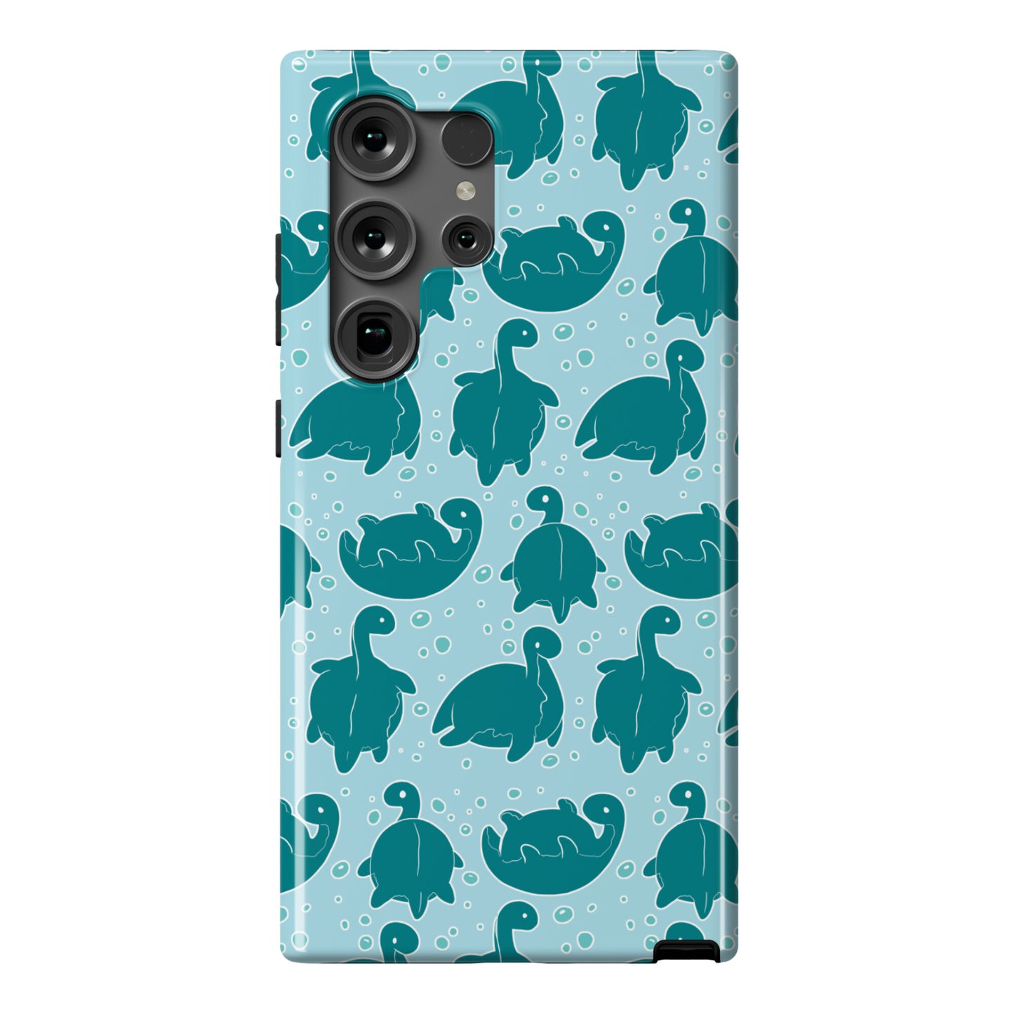 Cute Nessie Pattern Phone Case