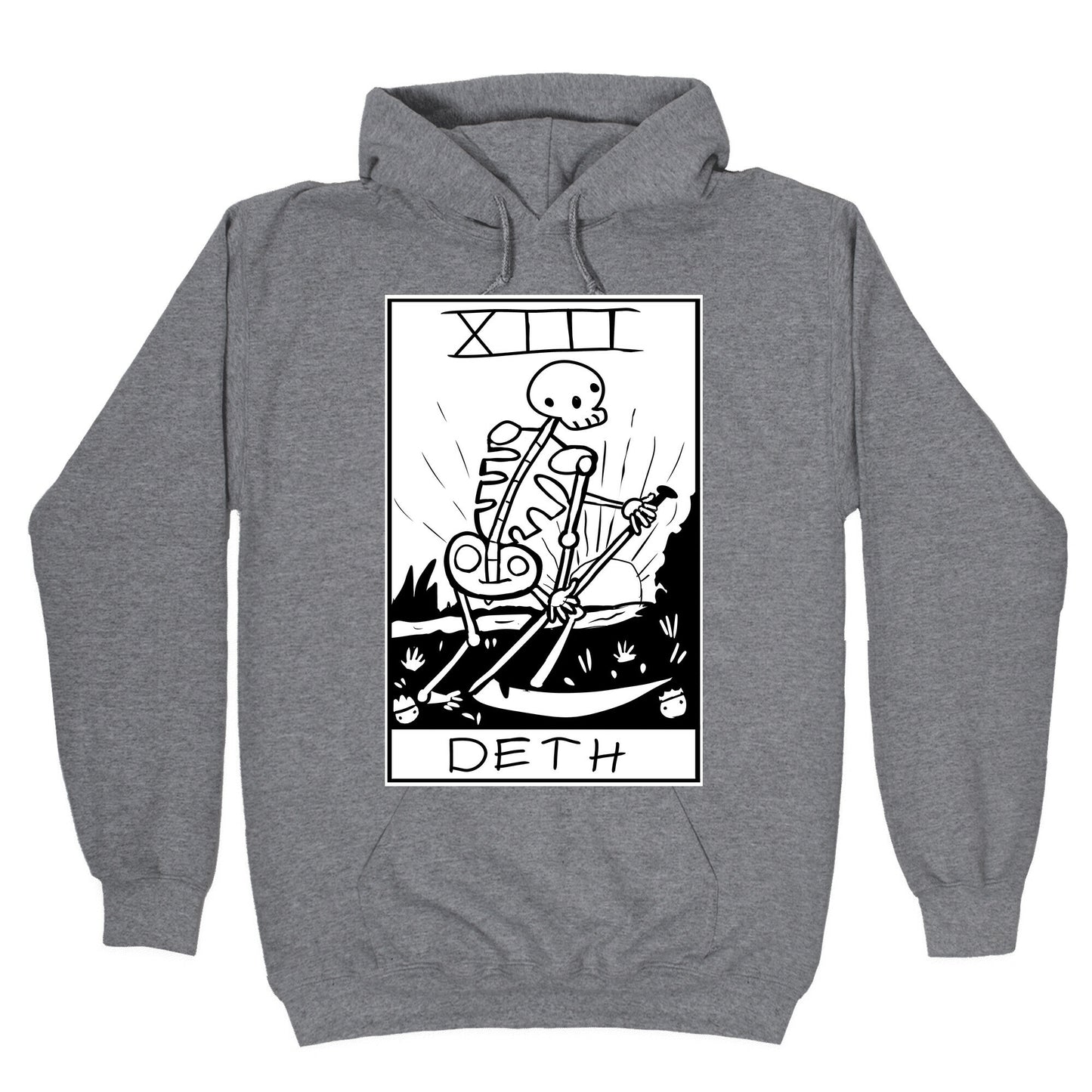 Badly Drawn Tarots: Death Hoodie