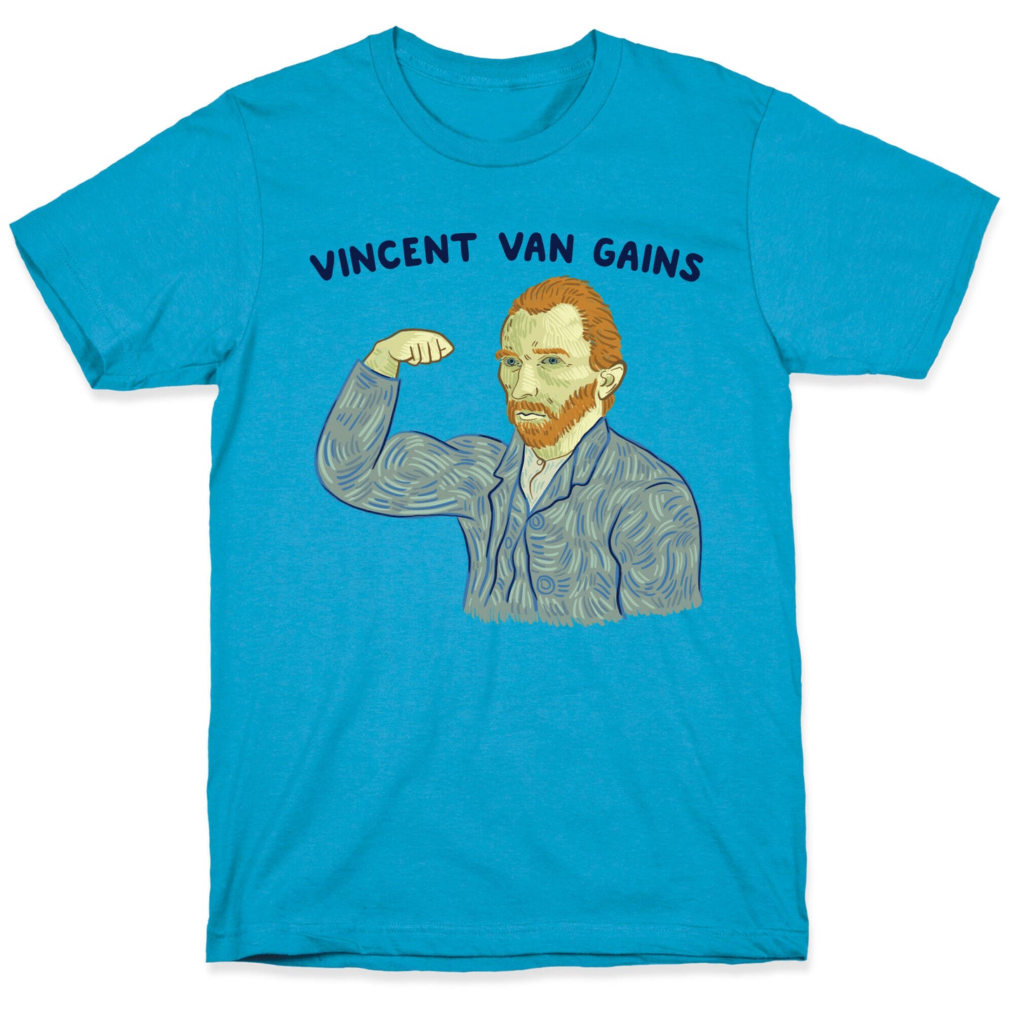 Vincent Van Gains Unisex Triblend Tee