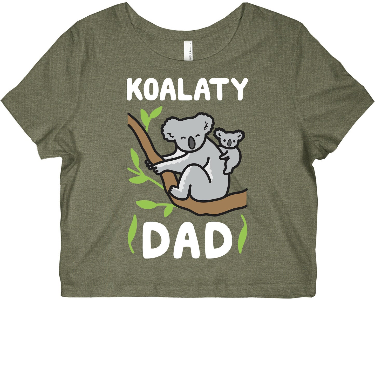 Koalaty Dad Koala Graphic Baby Tee