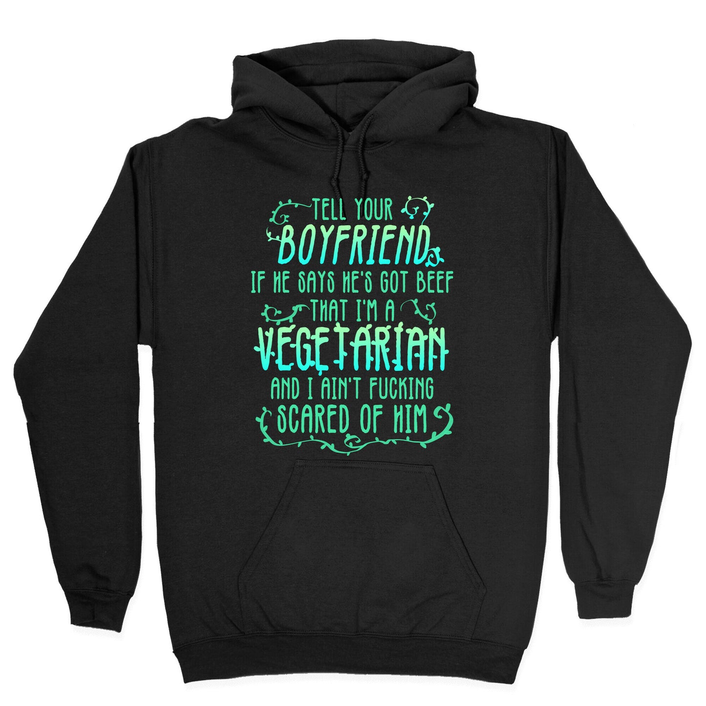 DON'T TRUST ME Lyrics Hoodie