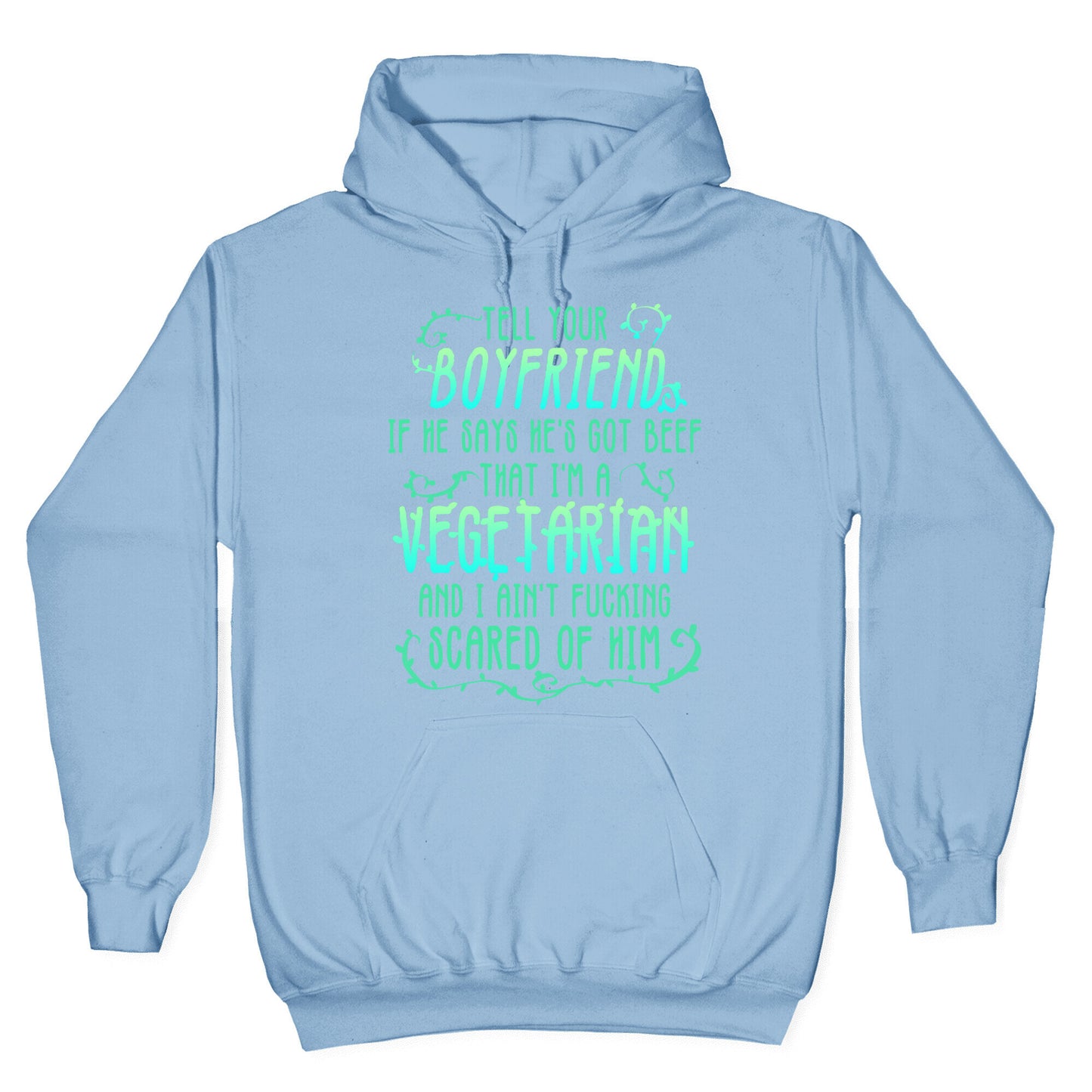 DON'T TRUST ME Lyrics Hoodie
