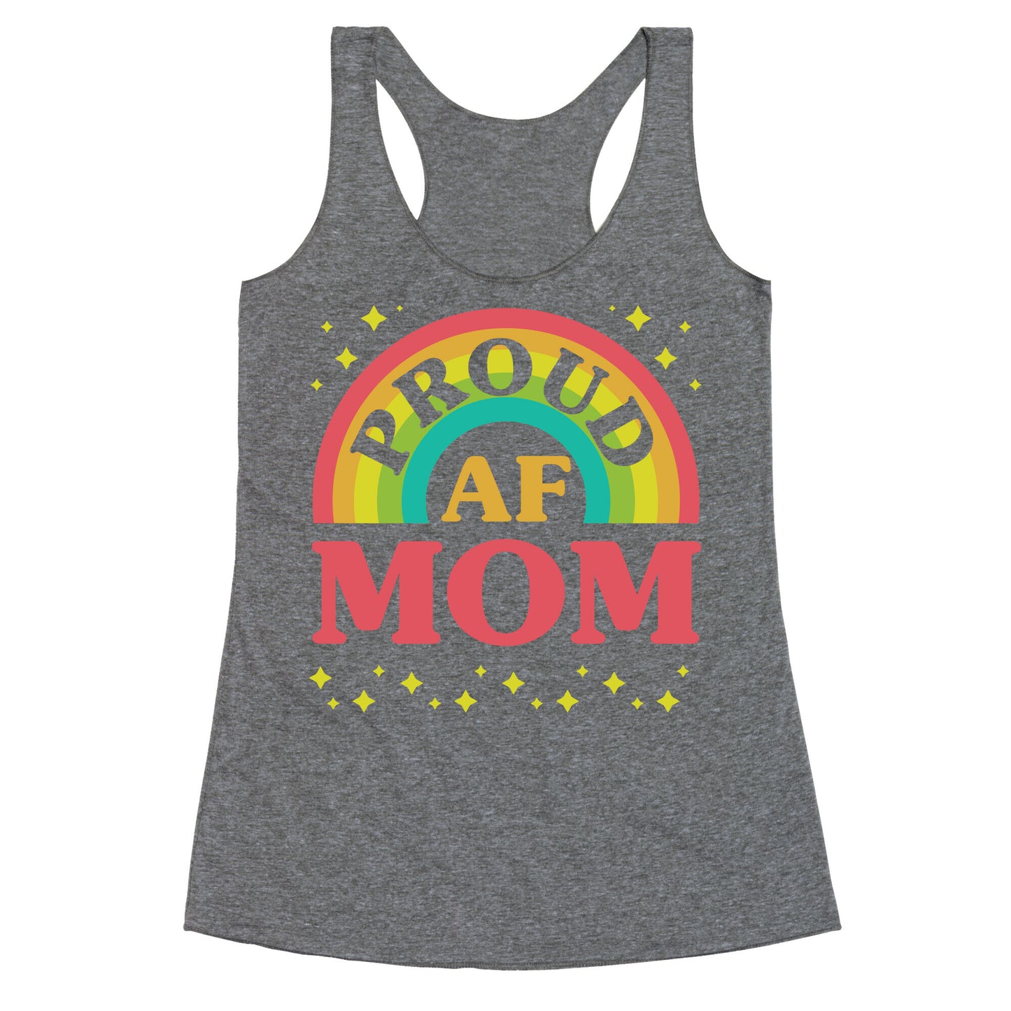Proud AF Mom Racerback Tank