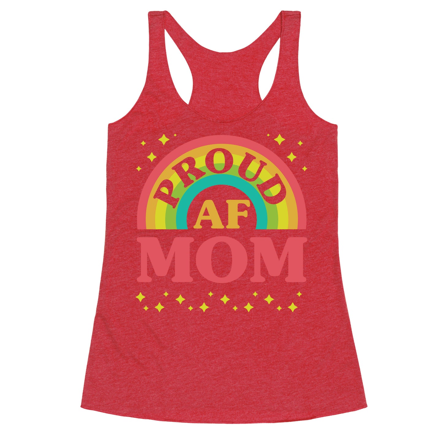 Proud AF Mom Racerback Tank
