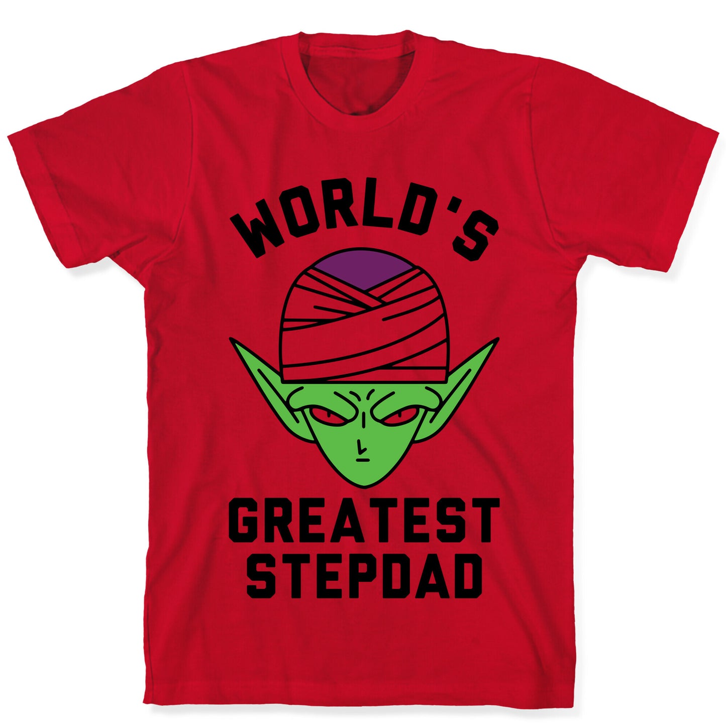 World's Greatest Stepdad Piccolo Parody T-Shirt