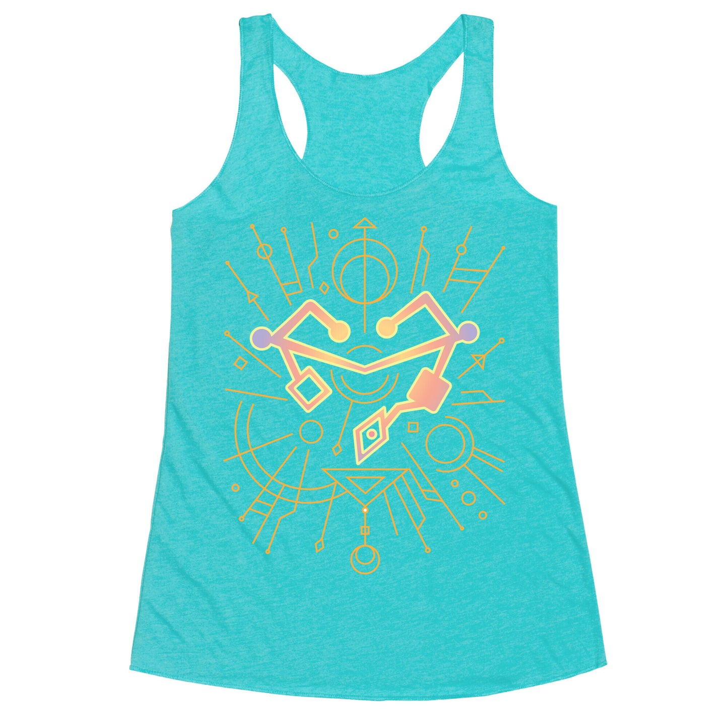Heart of Etheria Fail Safe Emblem  Racerback Tank