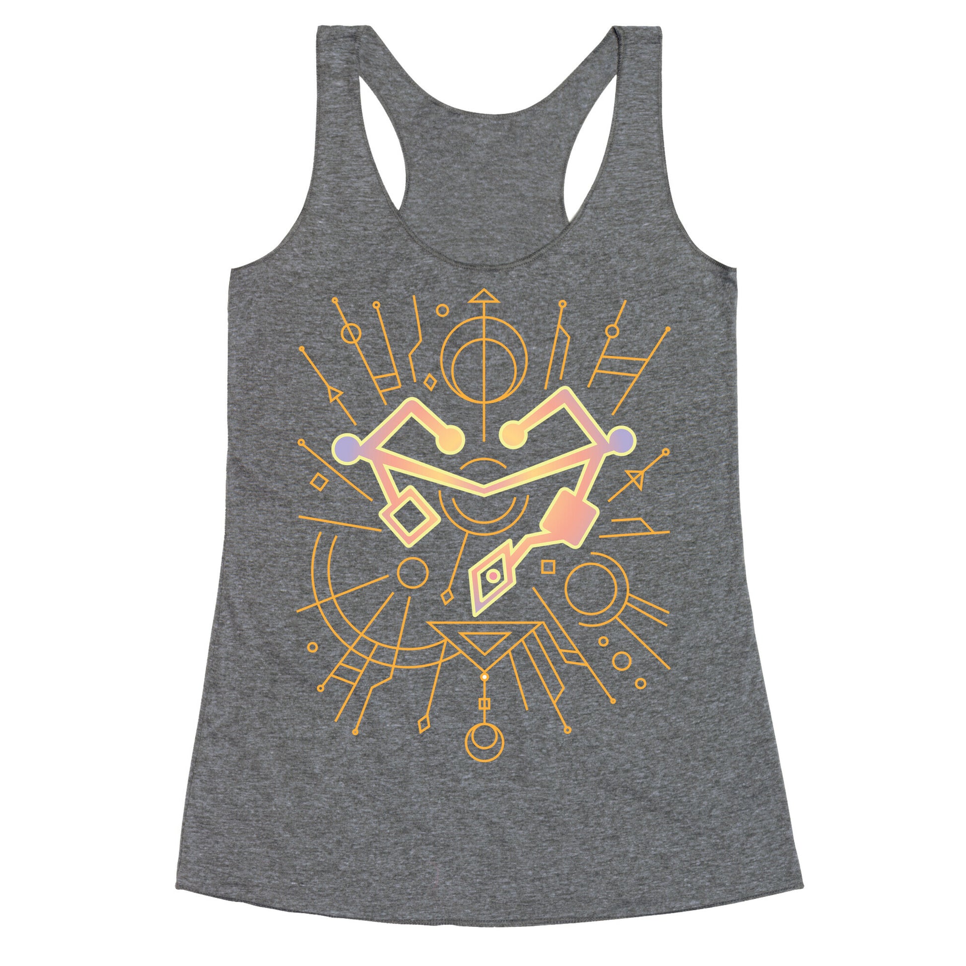 Heart of Etheria Fail Safe Emblem  Racerback Tank