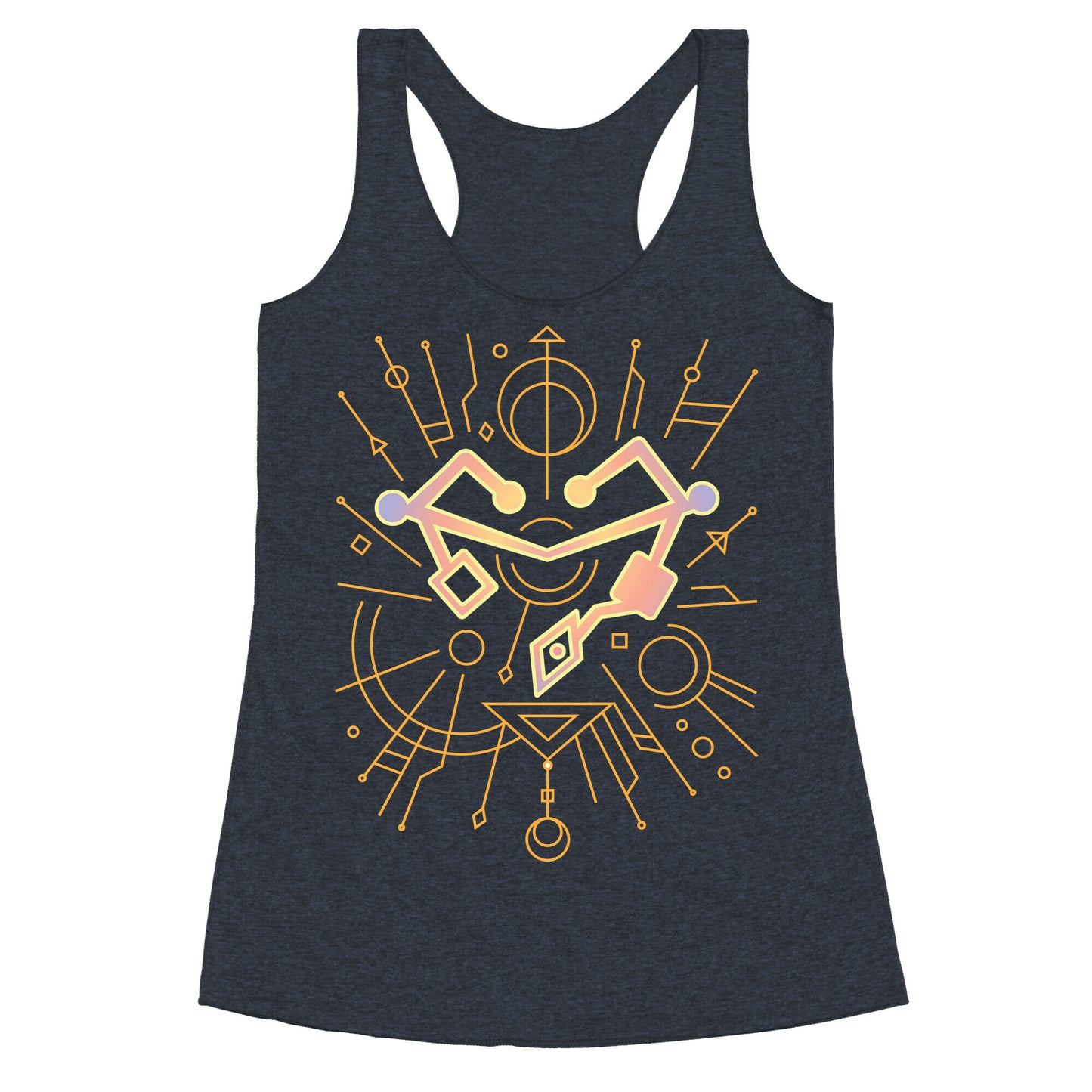 Heart of Etheria Fail Safe Emblem  Racerback Tank