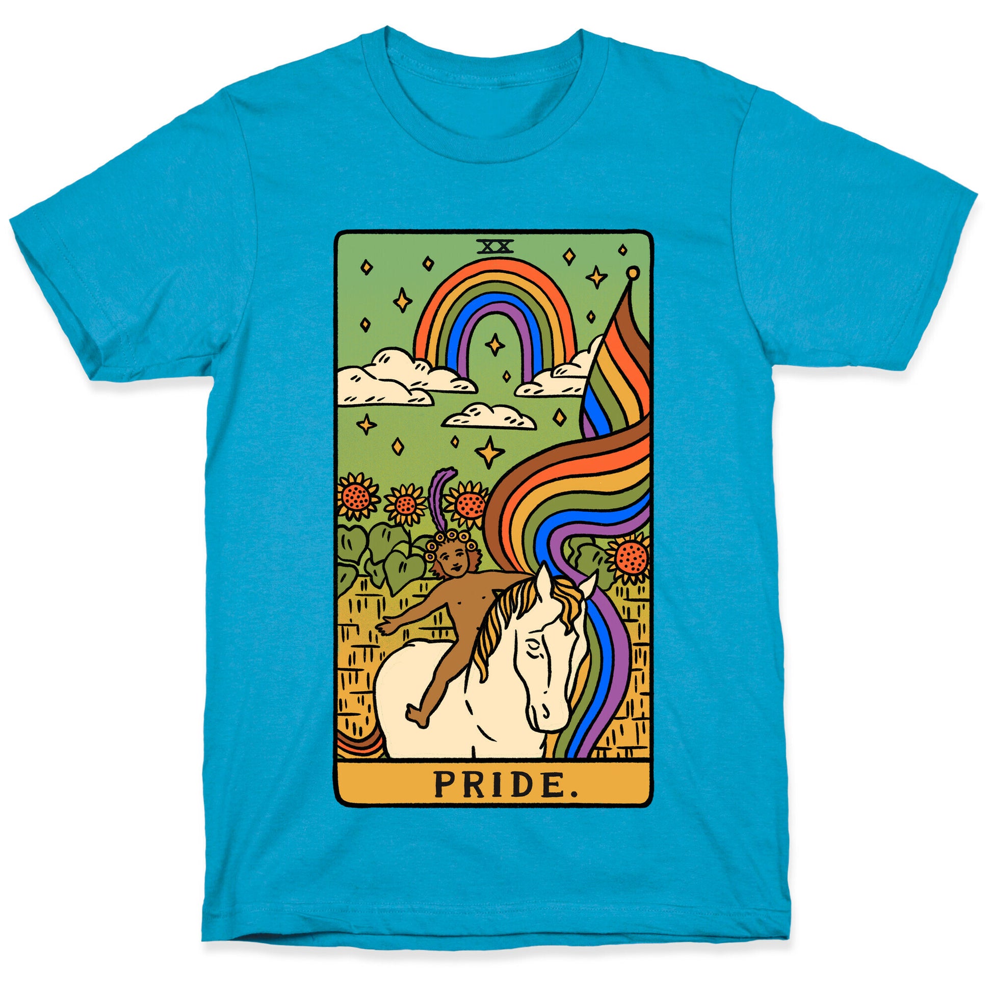 Pride Tarot Unisex Triblend Tee