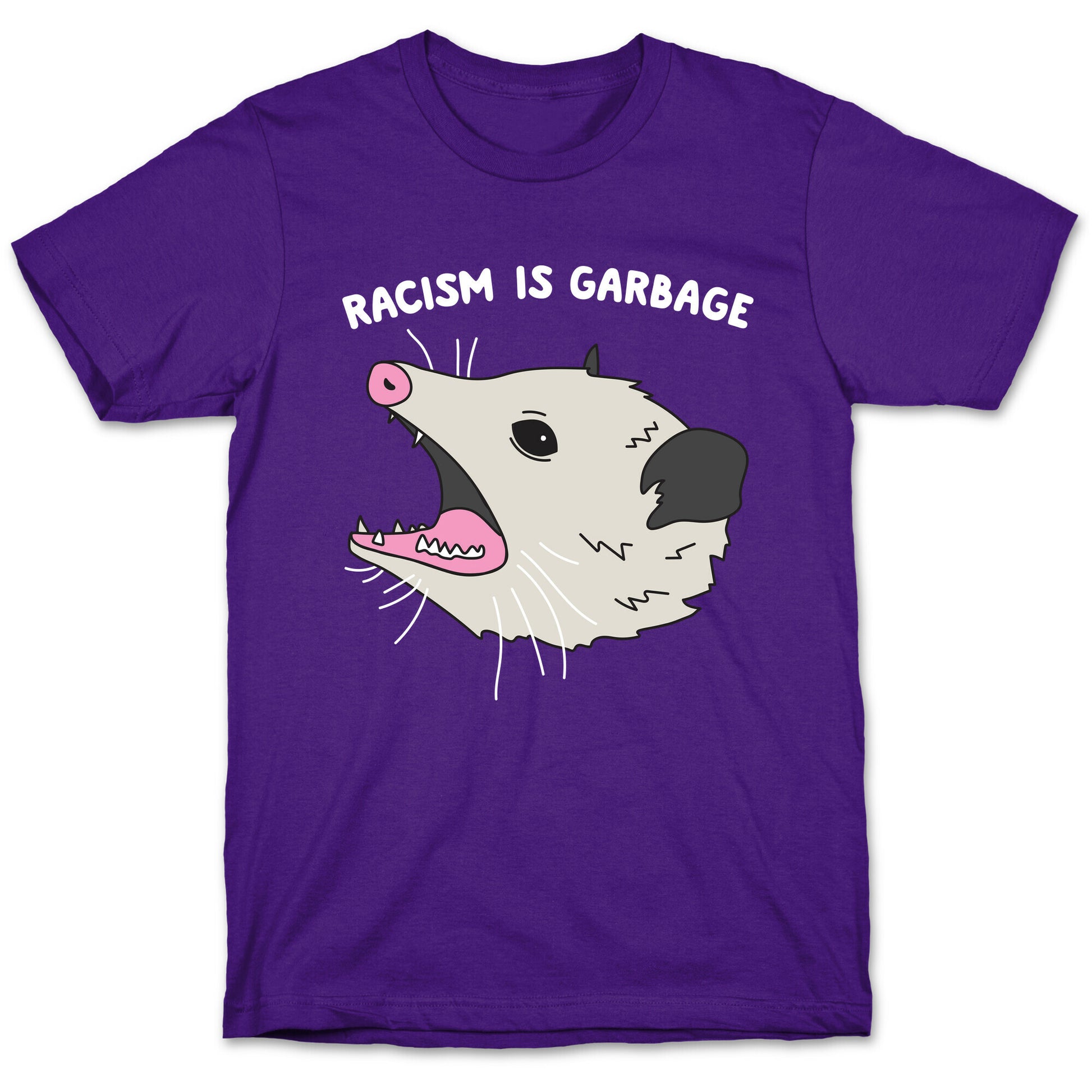 Racism Is Garbage Possum T-Shirt