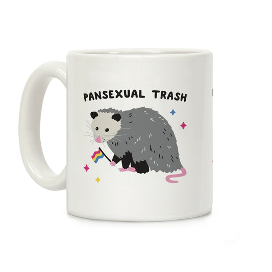 Pansexual Trash Opossum Coffee Mug