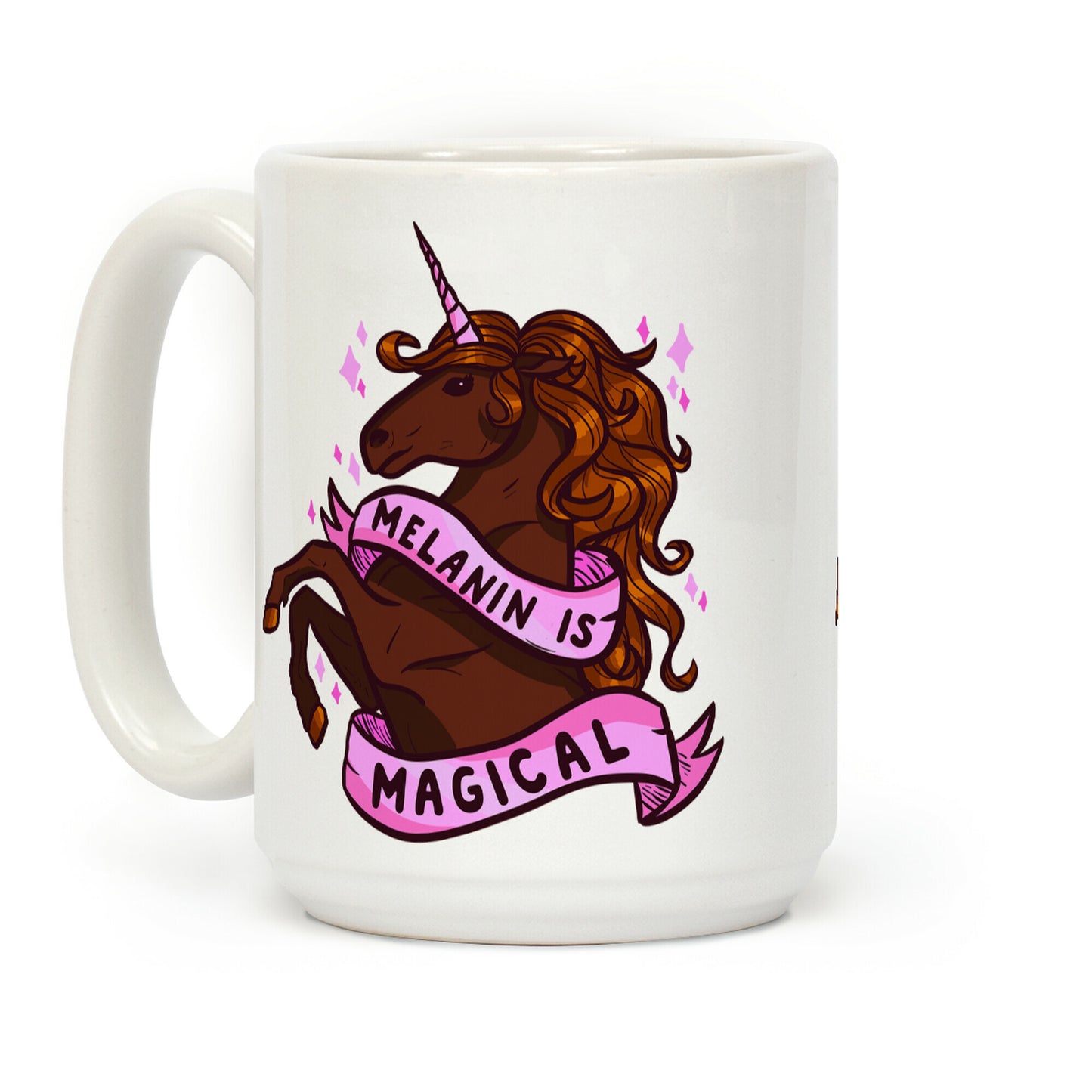 Melanin is Magical Unicorn Coffee Mug