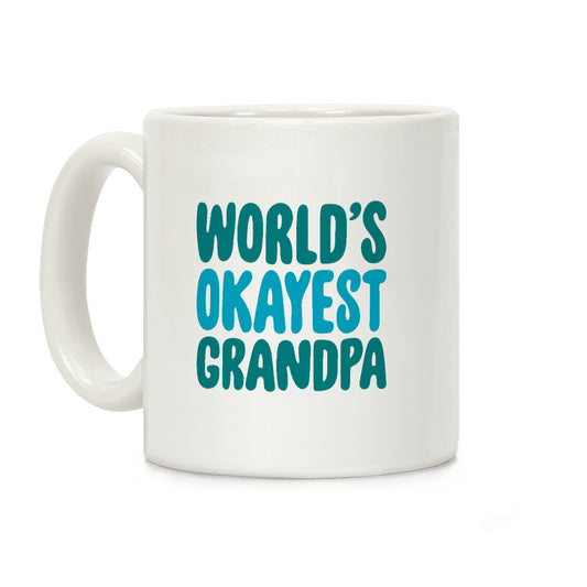 World's Okayest Grandpa Coffee Mug
