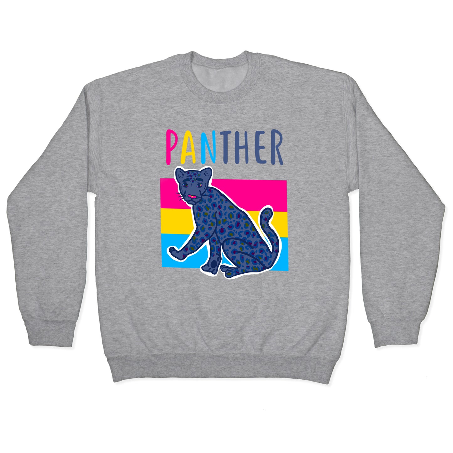 Pansexual Panther Crewneck Sweatshirt