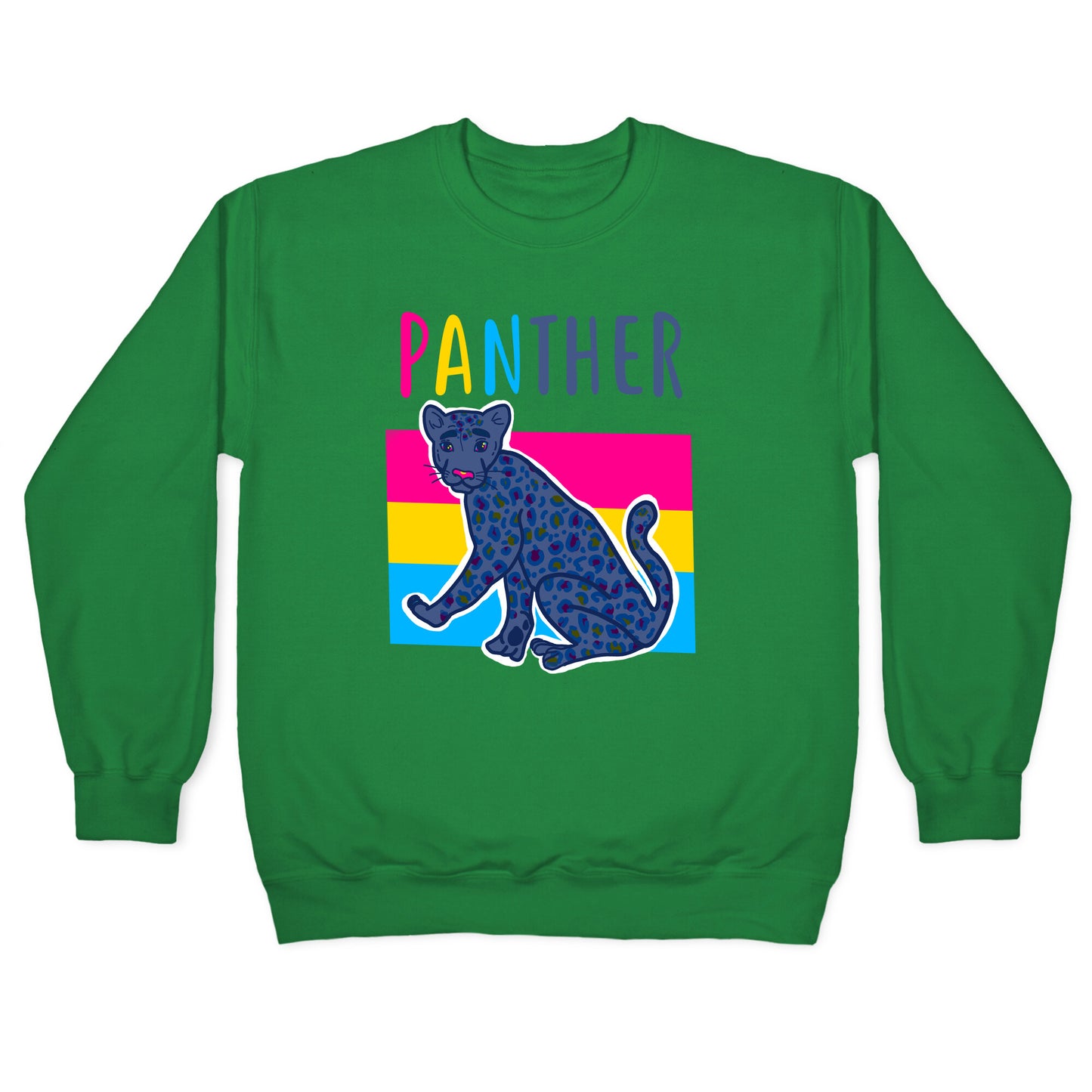 Pansexual Panther Crewneck Sweatshirt