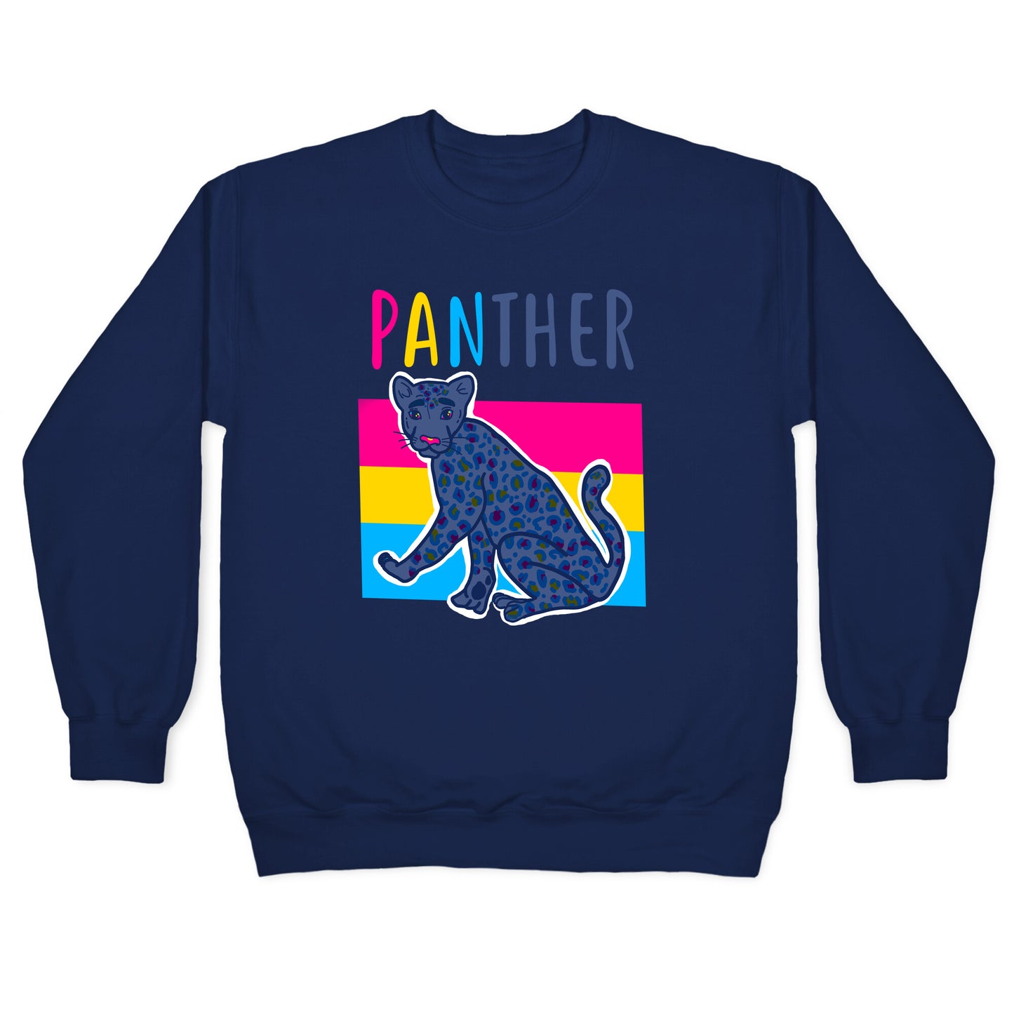 Pansexual Panther Crewneck Sweatshirt