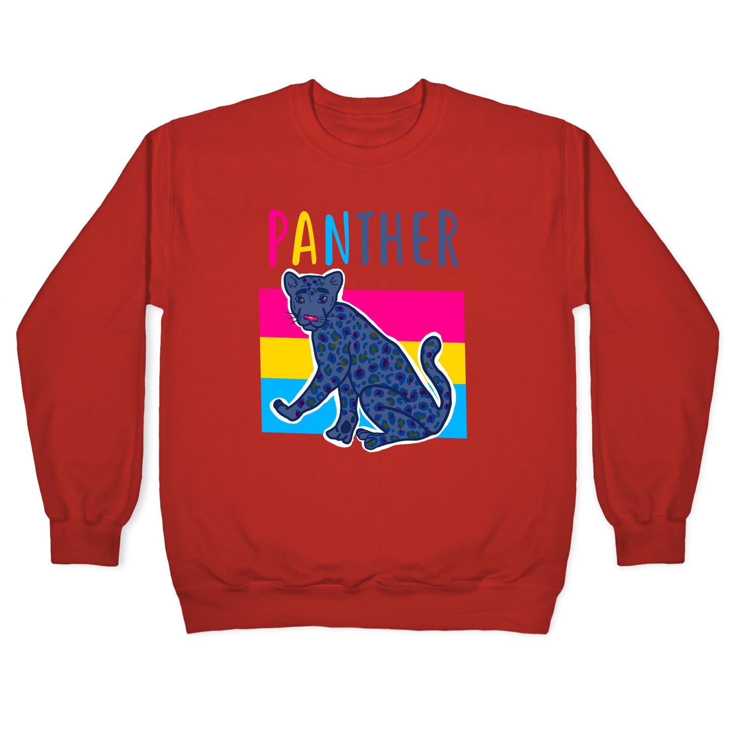 Pansexual Panther Crewneck Sweatshirt