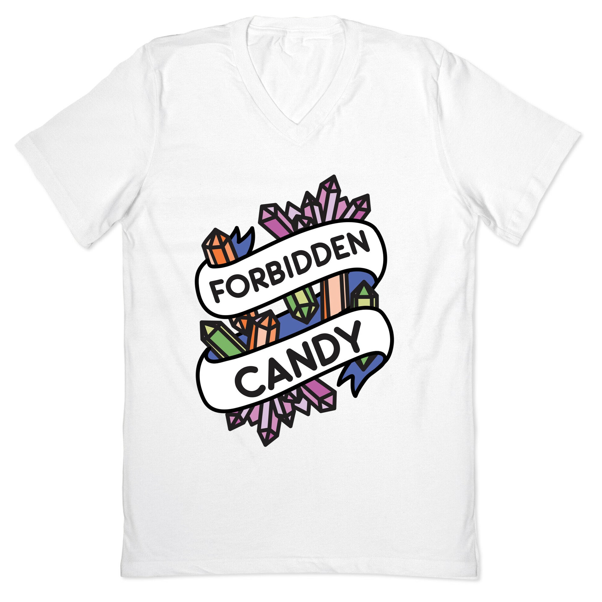 Forbidden Candy Crystals V-Neck