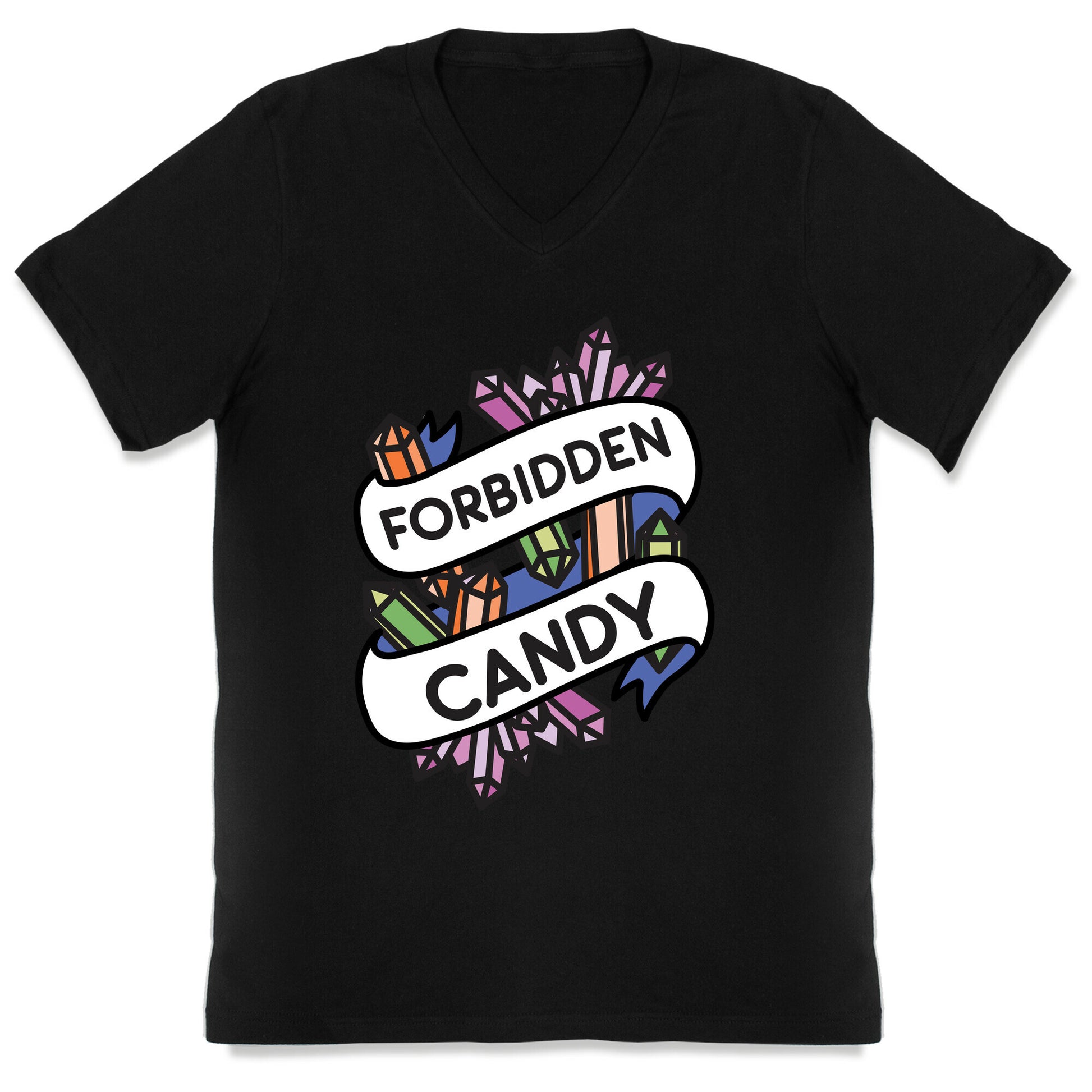Forbidden Candy Crystals V-Neck