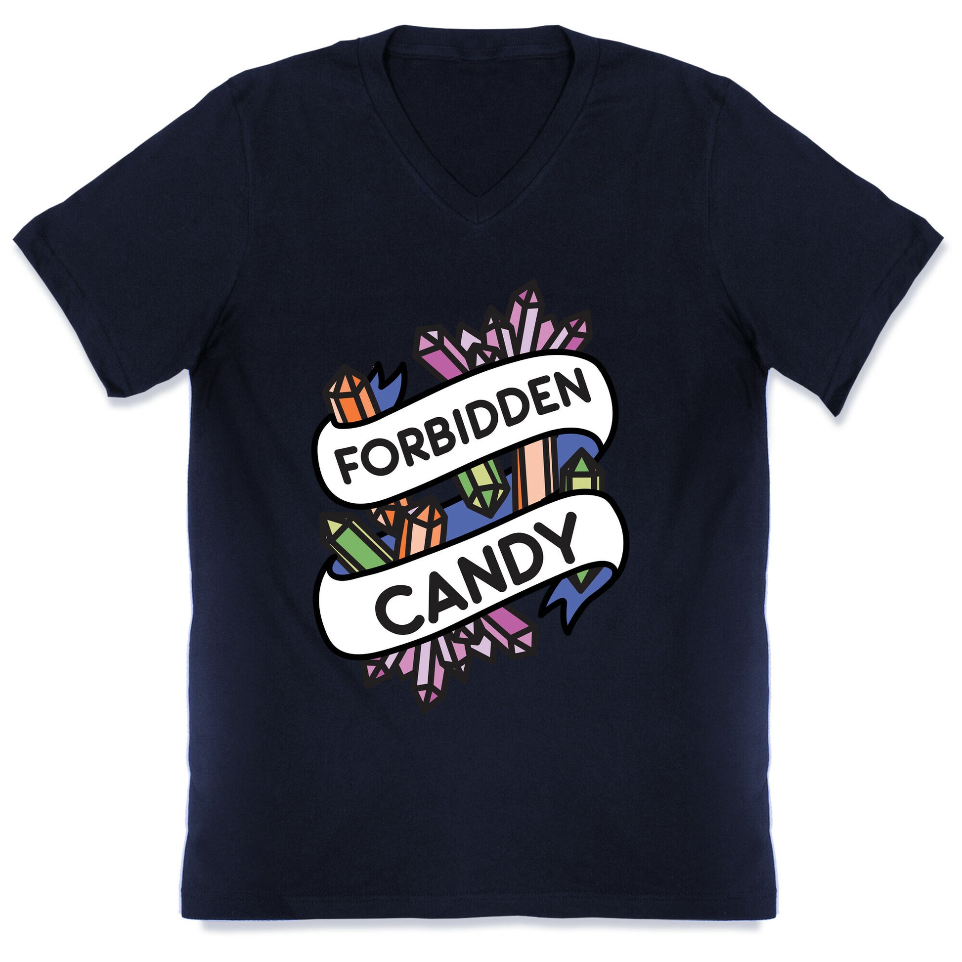 Forbidden Candy Crystals V-Neck